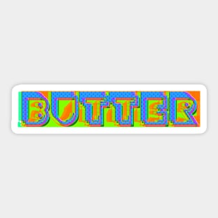 Butter Sticker